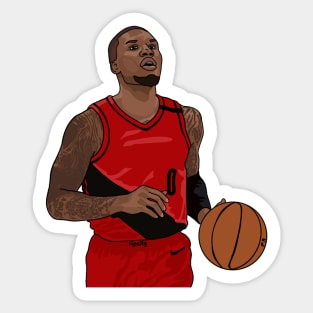 Damian Lillard | Portland Trailblazers Sticker